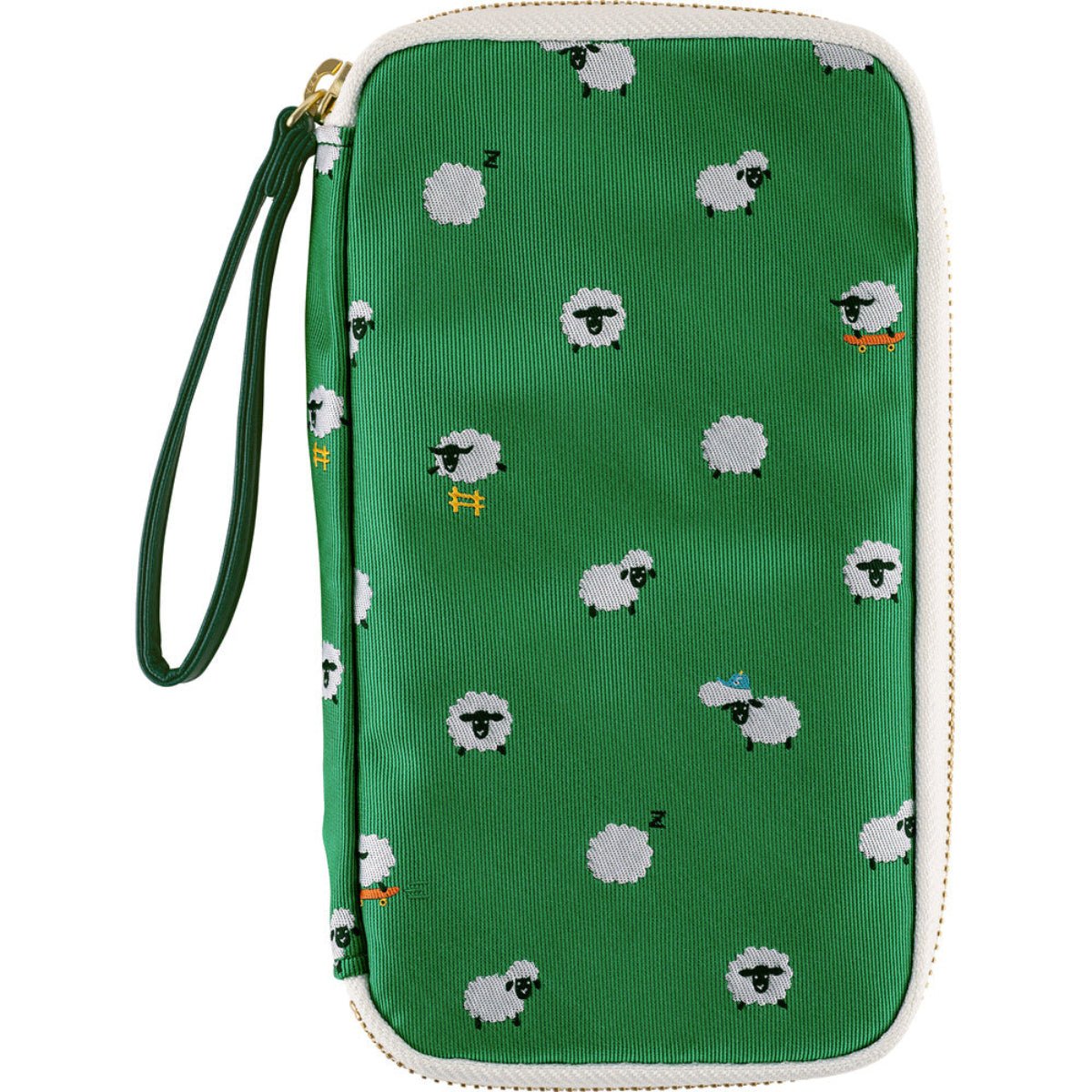 Hobonichi Small Drawer Pouch - Bow & Tie: Sheep Sheep Sheep - Pen Boutique Ltd