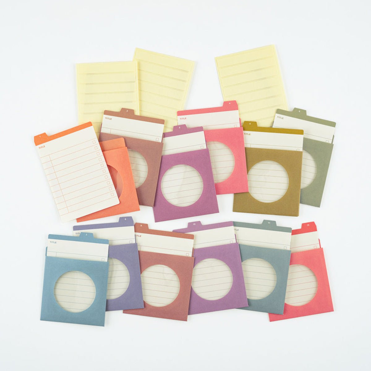 Hobonichi 12 Month Index Pockets - TSUKI no IRO - Pen Boutique Ltd