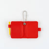 Hobonichi Techo Mini Keychain - Red Tiny Notebook x Red Pen Loop - Pen Boutique Ltd
