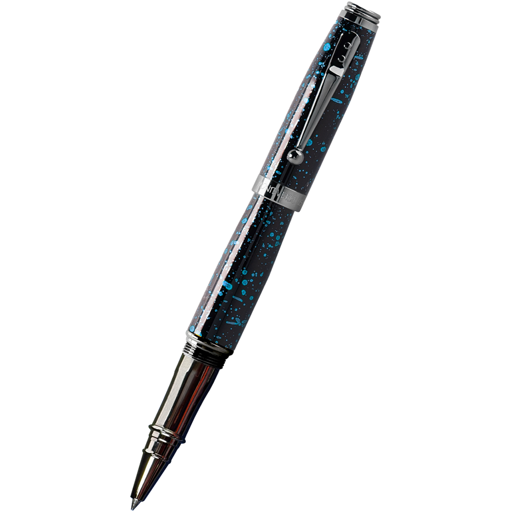 Monteverde Invincia Vega Rollerball Pen - Starlight Blue-Pen Boutique Ltd