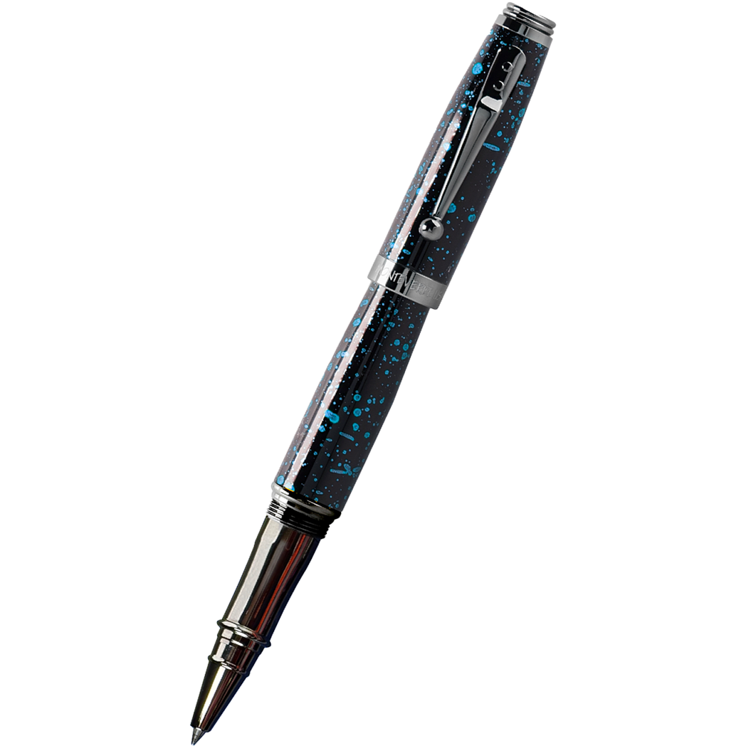 Monteverde Invincia Vega Rollerball Pen - Starlight Blue-Pen Boutique Ltd