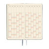 Hobonichi 2027 Light Hardcover English Book - Leather: Noble Silver - Tall & Slim (Weeks - January Start) - Pen Boutique Ltd