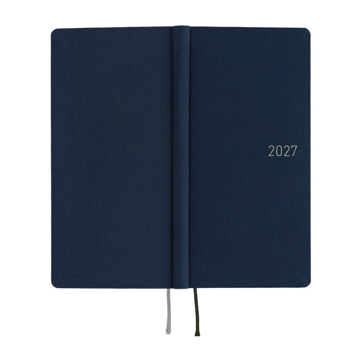 Hobonichi 2027 Light Hardcover Book - Colors: Midnight Blue - Tall & Slim (Weeks - January Start) - Pen Boutique Ltd