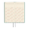 Hobonichi 2027 Light Hardcover Book - Yumi Kitagishi: White Cat Wallpaper - Tall & Slim (Weeks - Janaury Start) - Pen Boutique Ltd