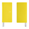Hobonichi 2027 Mega Light Hard Cover English Book - Colors: Canaria Yellow -Tall & Slim (Weeks - January Start)