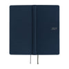 Hobonichi 2027 Mega Light Hard Cover English Book - Colors: Midnight Blue - Tall & Slim (Weeks - January Start)