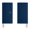 Hobonichi 2027 Mega Light Hard Cover English Book - Colors: Midnight Blue - Tall & Slim (Weeks - January Start)