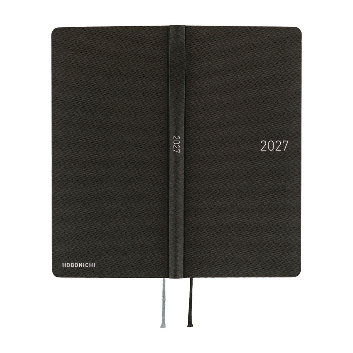 Hobonichi 2027 Light Hardcover English Book - Paper Series: Black Argyle - Tall & Slim (Weeks - January Start) - Pen Boutique Ltd
