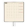 Hobonichi 2027 Light Hardcover English Book - Paper Series: Black Argyle - Tall & Slim (Weeks - January Start) - Pen Boutique Ltd