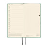 Hobonichi 2027 Light Hardcover English Book - Paper Series: Frosty Jade - Tall & Slim (Weeks - January Start) - Pen Boutique Ltd