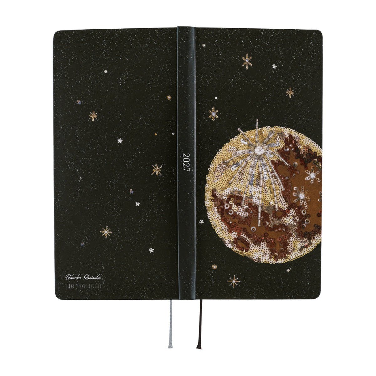 Hobonichi 2027 Light Hard Cover English Book - Tanakadaisuke: Starlight - Tall & Slim (Weeks - January Start) - Pen Boutique Ltd