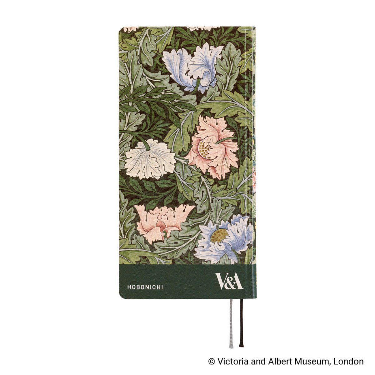 Hobonichi 2027 Light Hard Cover English Book - V&A Series: Leicester - Tall & Slim (Weeks - January Start) - Pen Boutique Ltd