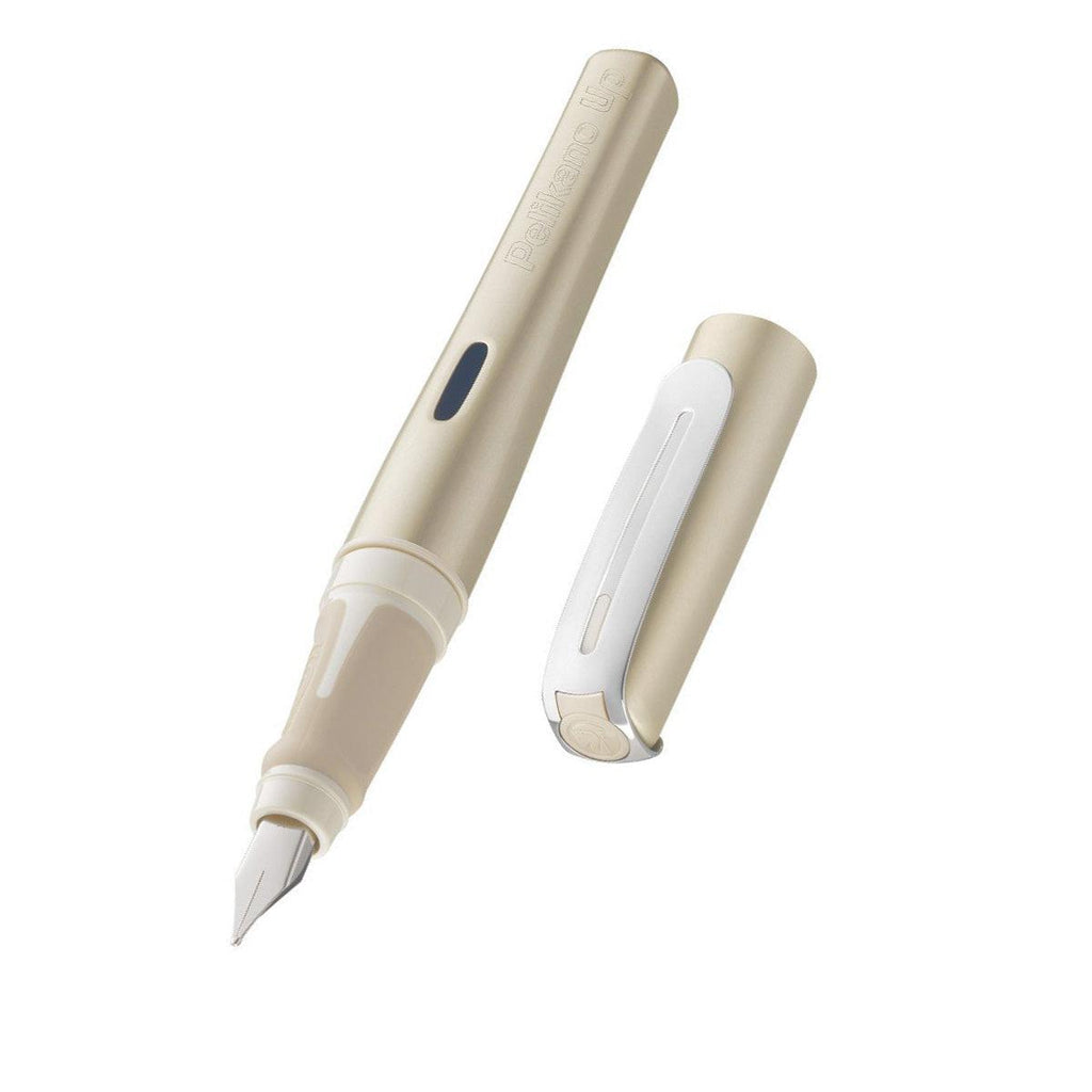 Pelikan Pelikano Up Fountain Pen - Champagne - Left Handed Medium-Pen Boutique Ltd