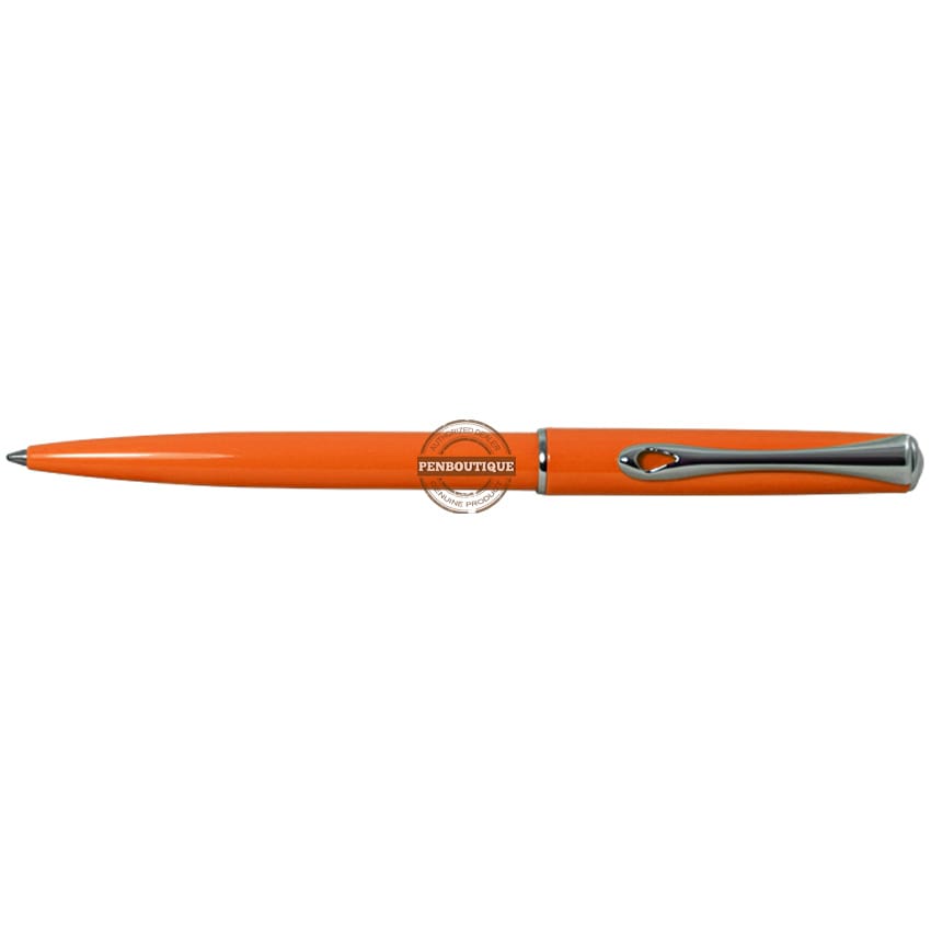 Diplomat Traveller EasyFLOW Ballpoint Pen - Lumi Orange-Pen Boutique Ltd