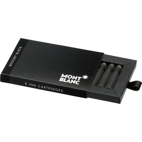 Montblanc Ink Cartridges - Mystery Black - 8 Pack-Pen Boutique Ltd