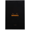 Rhodiapad Blk Bnk 80S 8 1/4 X 12 1/2 - Pen Boutique Ltd