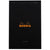 Rhodiapad Blk Bnk 80S 8 1/4 X 12 1/2-Pen Boutique Ltd