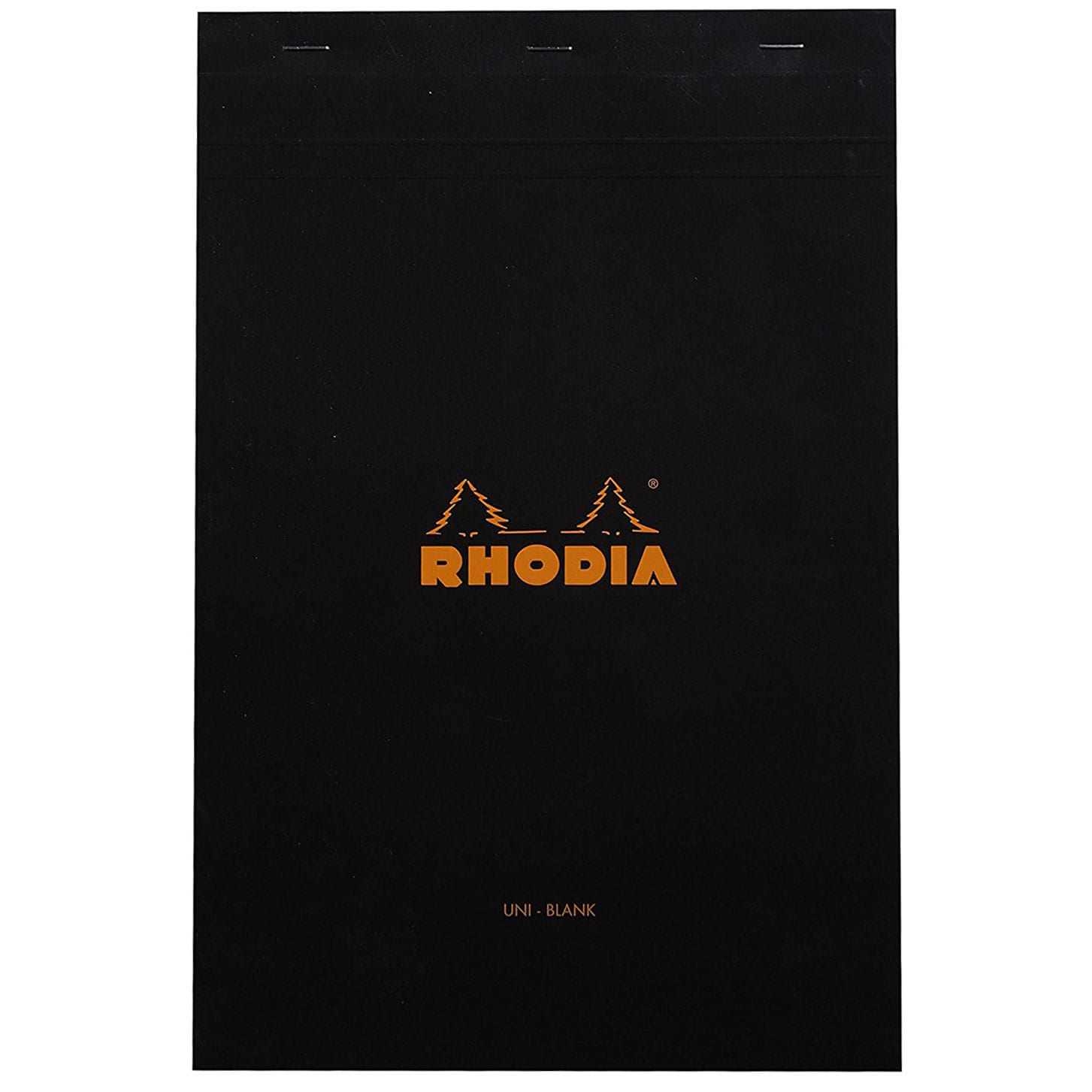 Rhodiapad Blk Bnk 80S 8 1/4 X 12 1/2-Pen Boutique Ltd