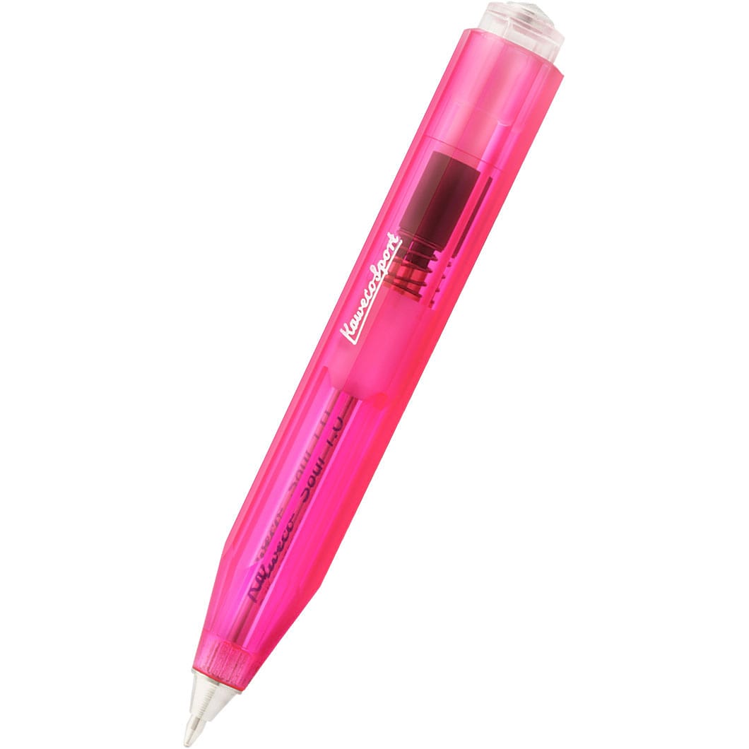 Kaweco Ice Sport Ballpoint Pen - Transparent Pink-Pen Boutique Ltd