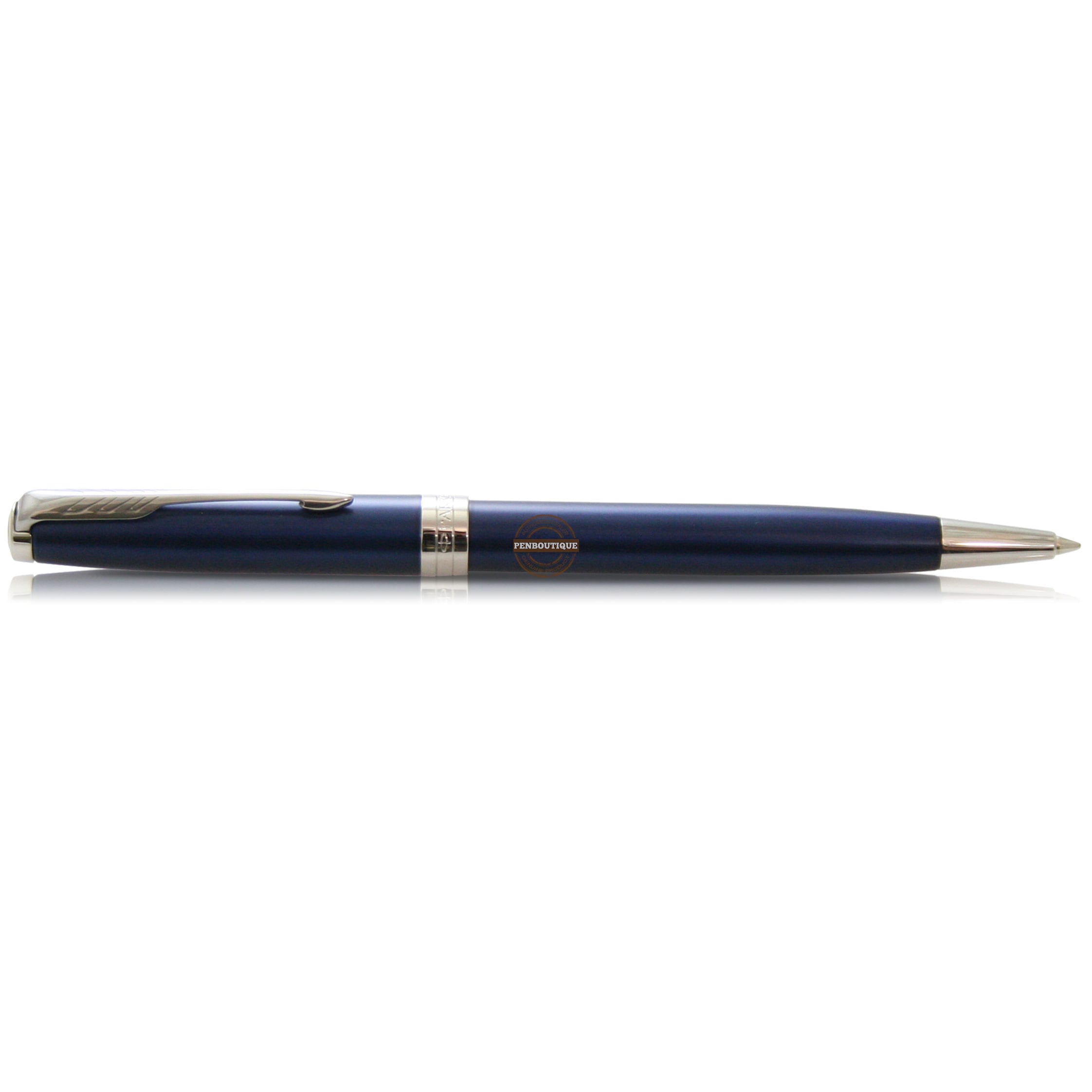 Parker Sonnet Blue with Chrome Trim Ballpoint-Pen Boutique Ltd