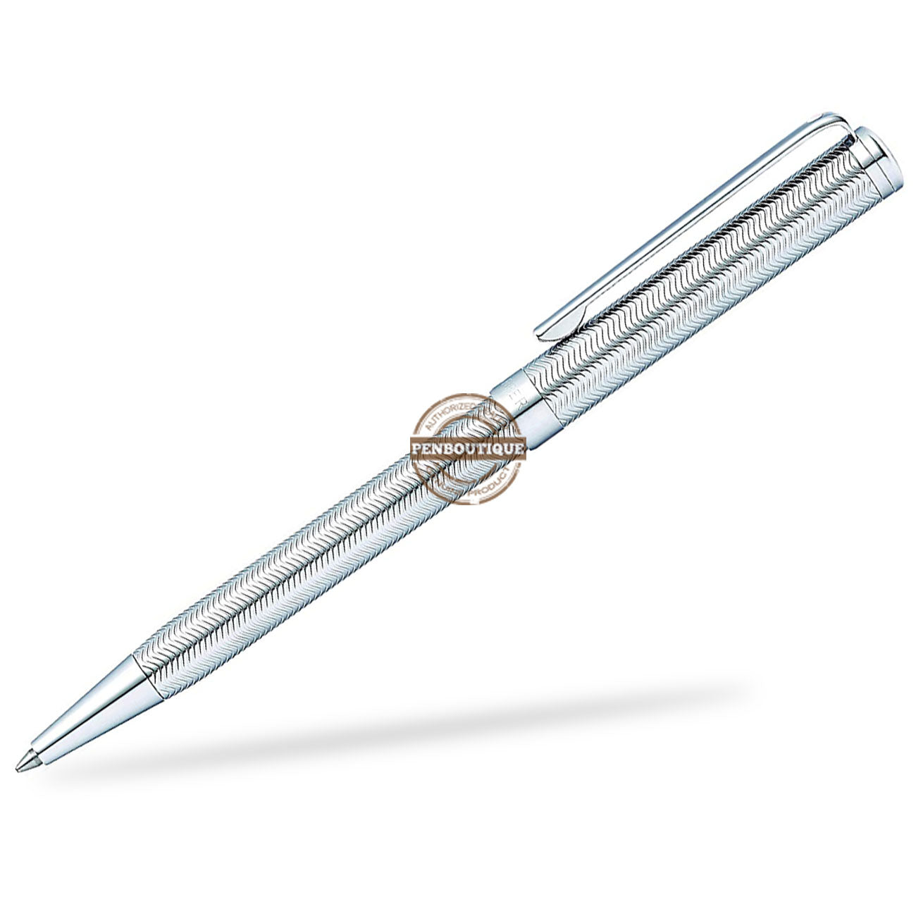Sheaffer Intensity Ballpoint Pen - Engraved Chrome-Pen Boutique Ltd