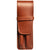 Aston Leather Cognac Finger Style Double Pen Case-Pen Boutique Ltd
