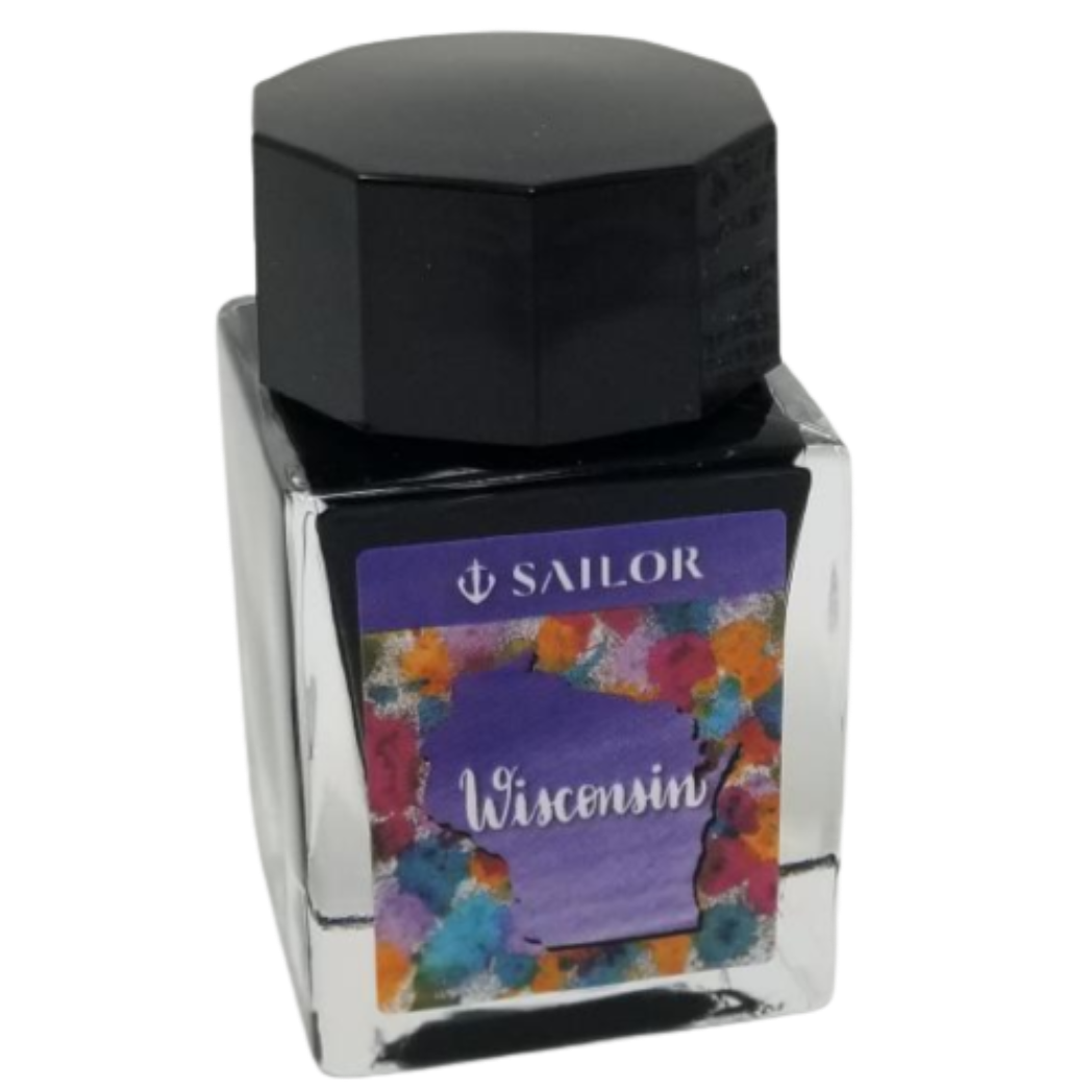 Sailor Bottled Ink - USA State - Wisconsin - 20ml-Pen Boutique Ltd