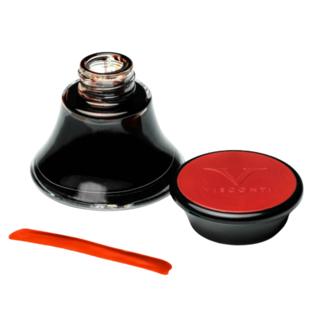 Visconti Ink Bottle - Red - 50ml-Pen Boutique Ltd