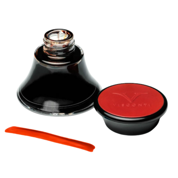 Visconti Ink Bottle - Red - 50ml-Pen Boutique Ltd