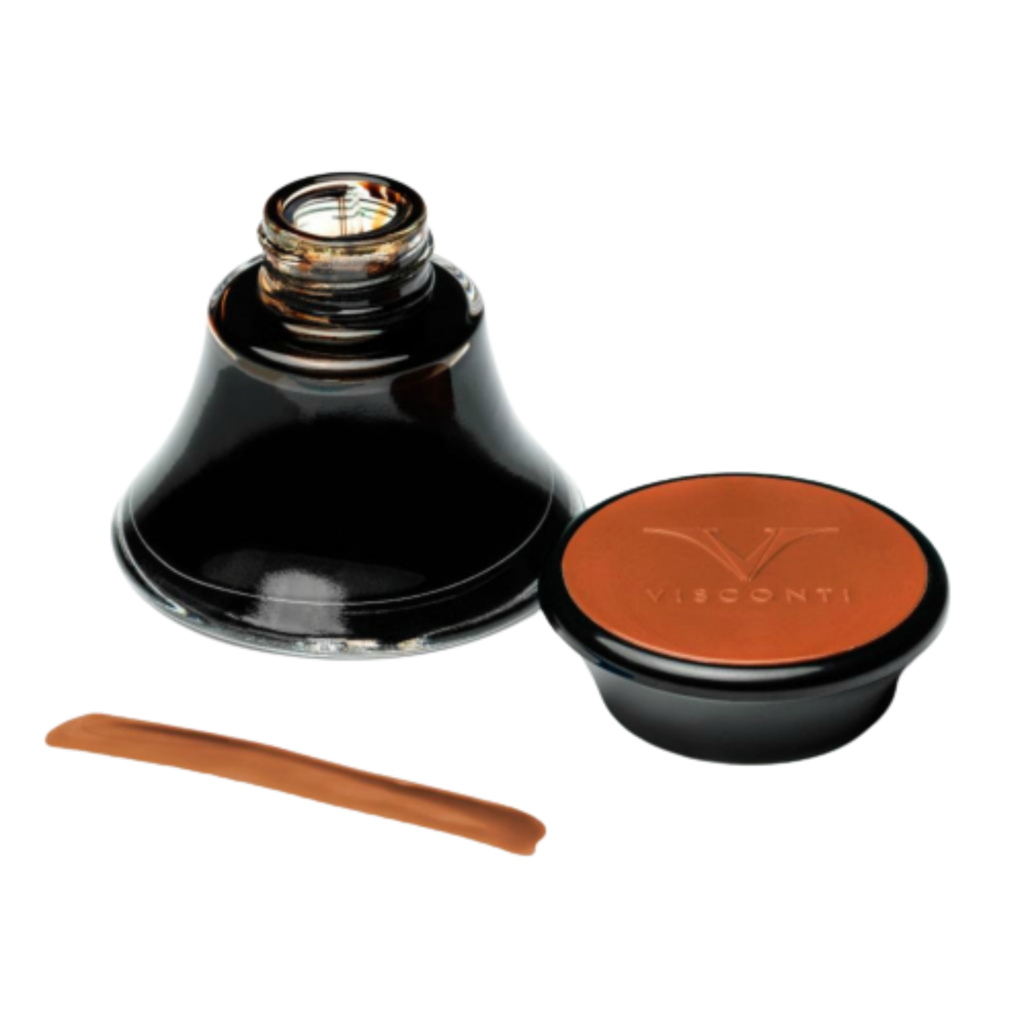 Visconti Ink Bottle - Sepia - 50ml-Pen Boutique Ltd