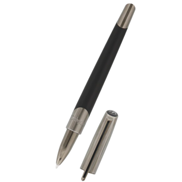 ST Dupont Defi Millennium Gunmetal/Matte Black Rollerball Pen-Pen Boutique Ltd
