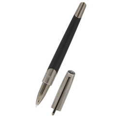ST Dupont Defi Millennium Gunmetal/Matte Black Rollerball Pen-Pen Boutique Ltd