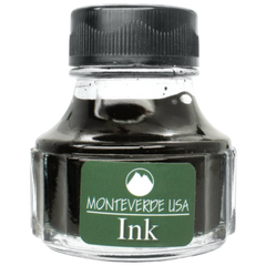 Monteverde Gemstone Ink Bottle - Onyx - 90ml-Pen Boutique Ltd