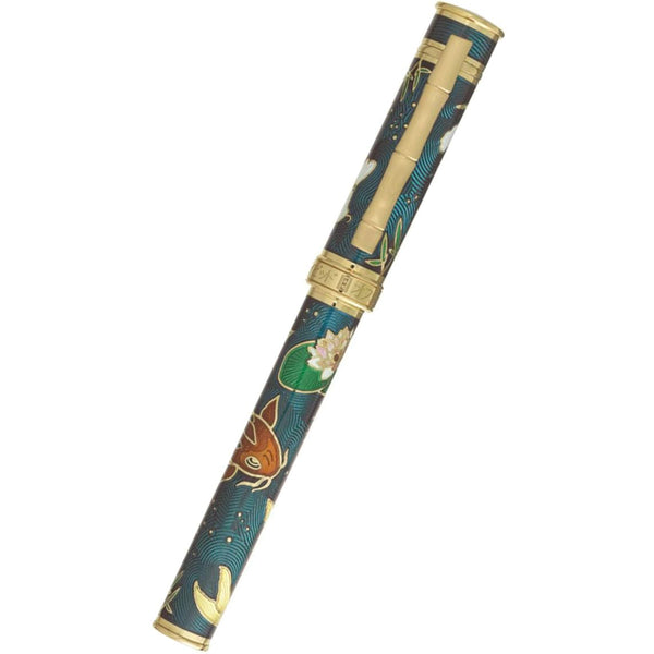 David Oscarson Koi Rollerball Pen - Teal-Pen Boutique Ltd