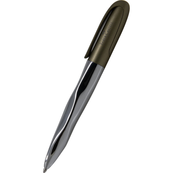 Faber Castell N'ice Ballpoint Pen - Metallic Olive-Pen Boutique Ltd