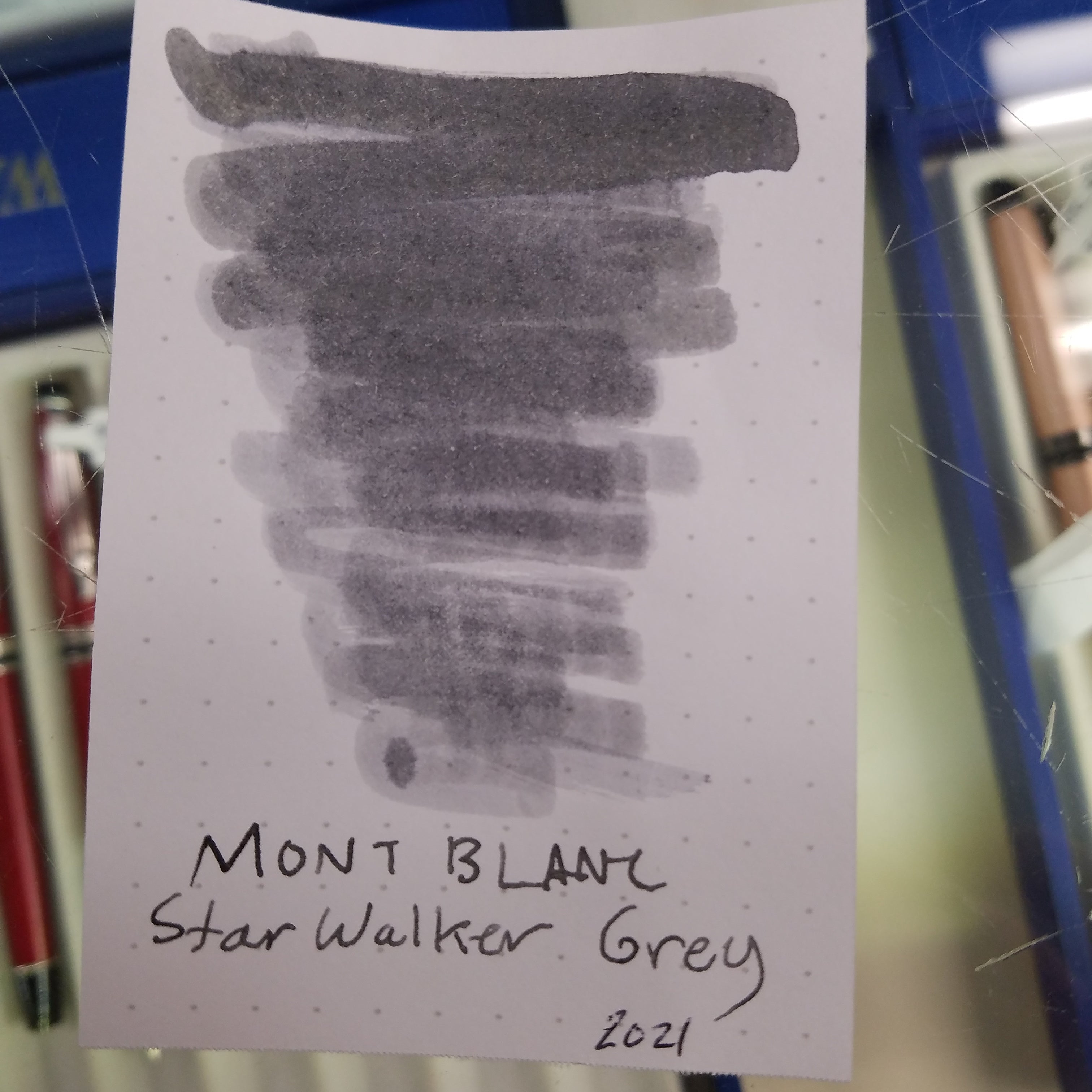 Montblanc Bottled Ink - Starwalker Grey - 50ml-Pen Boutique Ltd