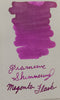 Diamine Shimmer Ink 50 ml Magenta Flash - Silver shimmer-Pen Boutique Ltd