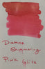 Diamine Shimmer Ink 50 ml Pink Glitz - Gold shimmer-Pen Boutique Ltd