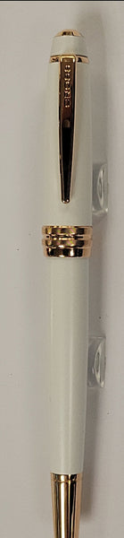 Cross Bailey Rollerball Pen - Pearlescent White-Pen Boutique Ltd