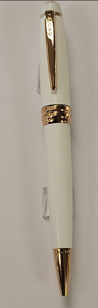 Cross Bailey Ballpoint Pen - Pearlescent White-Pen Boutique Ltd