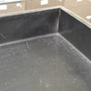 (Outlet) Bosca Letter Tray without Lid in Black Basket Weave-Pen Boutique Ltd