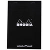 Rhodia Dot.Pad Rhodia Black 80Sh Stapled 80G 8-1/4 x 11-3/4-Pen Boutique Ltd