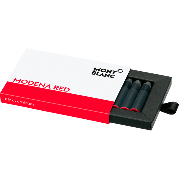 Montblanc Ink Cartridges - Modena Red (8 Per Pack)-Pen Boutique Ltd