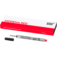 Montblanc Capless Rollerball Pen Refill - Modena Red - Medium (1 Per Pack)-Pen Boutique Ltd