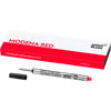 Montblanc Capless Rollerball Pen Refill - Modena Red - Medium (1 Per Pack)-Pen Boutique Ltd