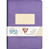 Clairefontaine 1951 Clothbound Notebook Violet 5 ¾ X 8 ¼ Lined - Pen Boutique Ltd