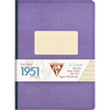 Clairefontaine 1951 Clothbound Notebook Violet 5 ¾ X 8 ¼ Lined-Pen Boutique Ltd