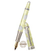 David Oscarson Seaside Fountain Pen - Limited Edition - Sunshine Yellow/White-Pen Boutique Ltd