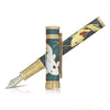 David Oscarson Koi Hard Enamel Translucent Teal Fountain Pen-Pen Boutique Ltd