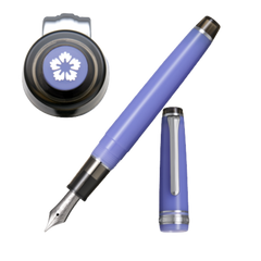Sailor Professional Gear Slim Manyo Fountain Pen Set - Special Edition - Purple - Dianthus-Pen Boutique Ltd